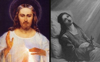 Jesus Christ and Saint Faustina Jesus Christ entrusted the devotion to His Divine Mercy to Saint Faustina for promotion to the world.